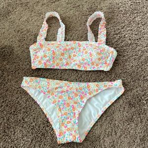 Target floral bathing suit